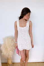 Audra Crochet Mini Dress
