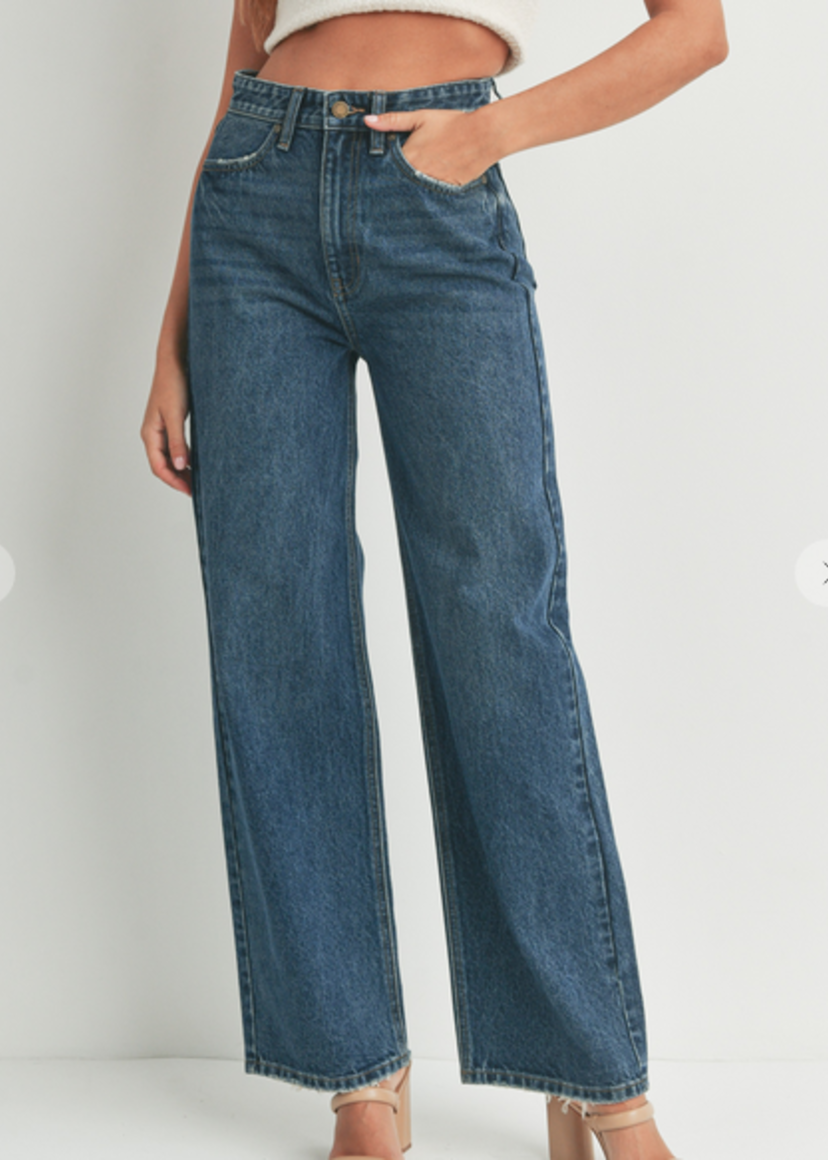 Atland High Rise Wide Leg Jean
