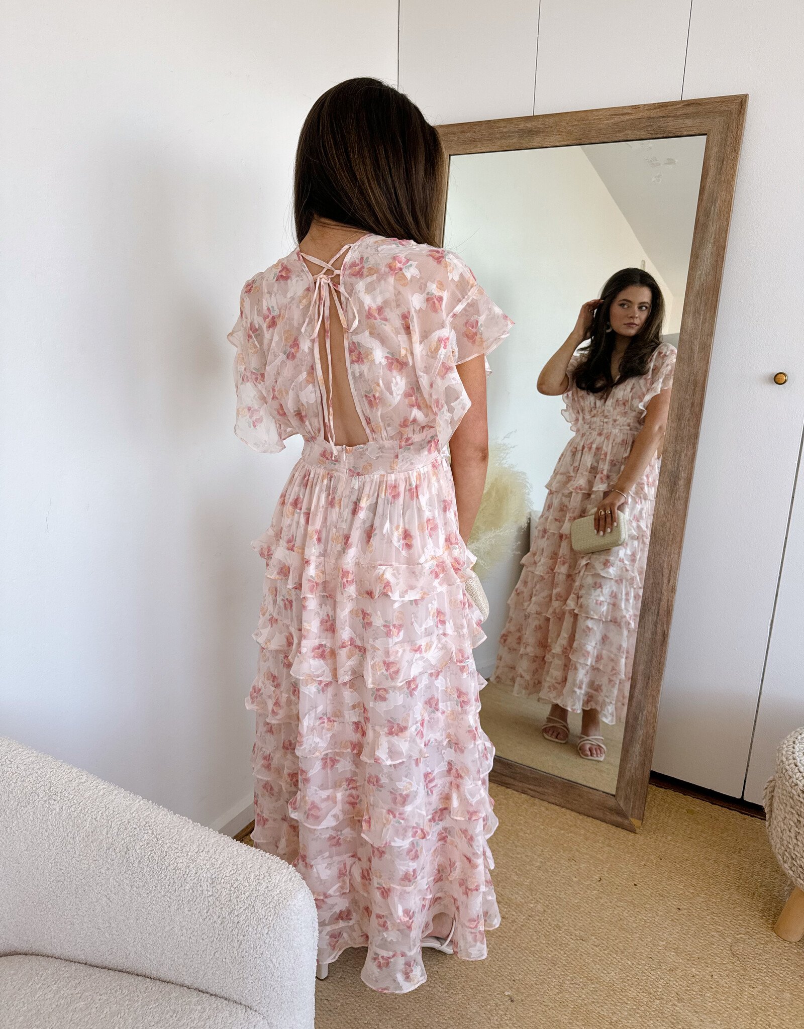 Macy Floral Tiered Maxi Dress