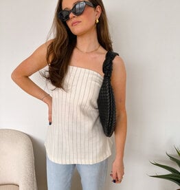 Elouise Stripe Strapless Top