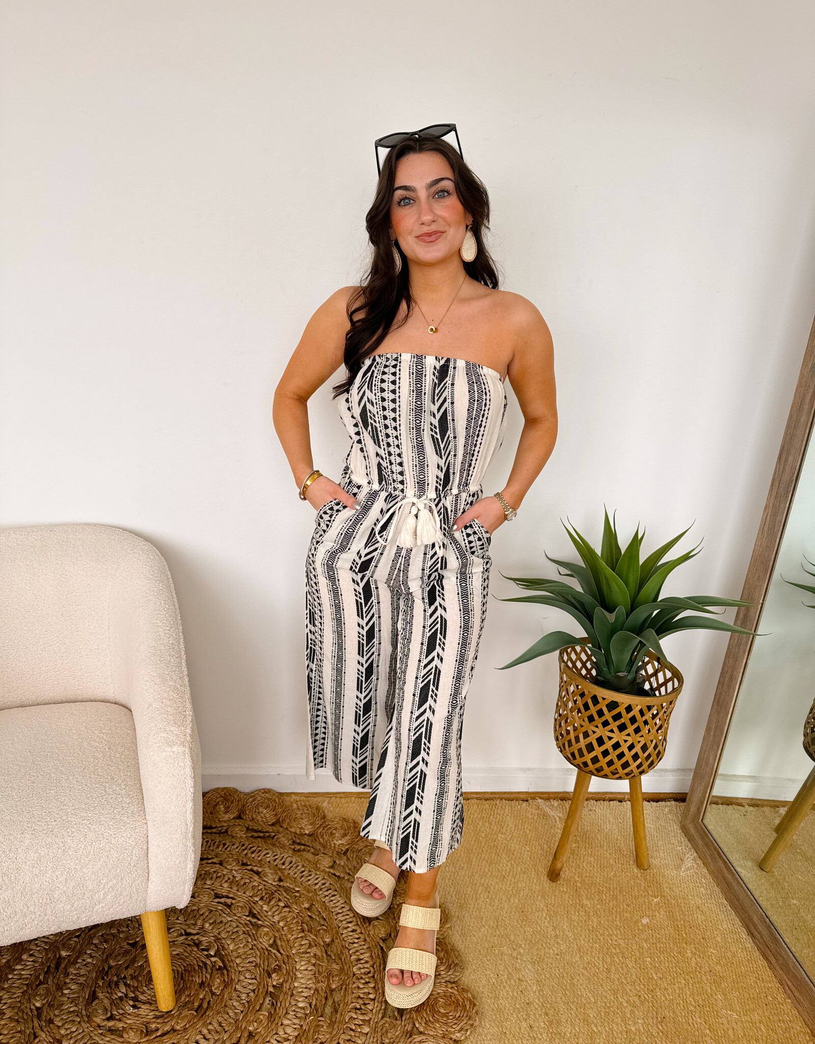 Keira Strapless Jumpsuit