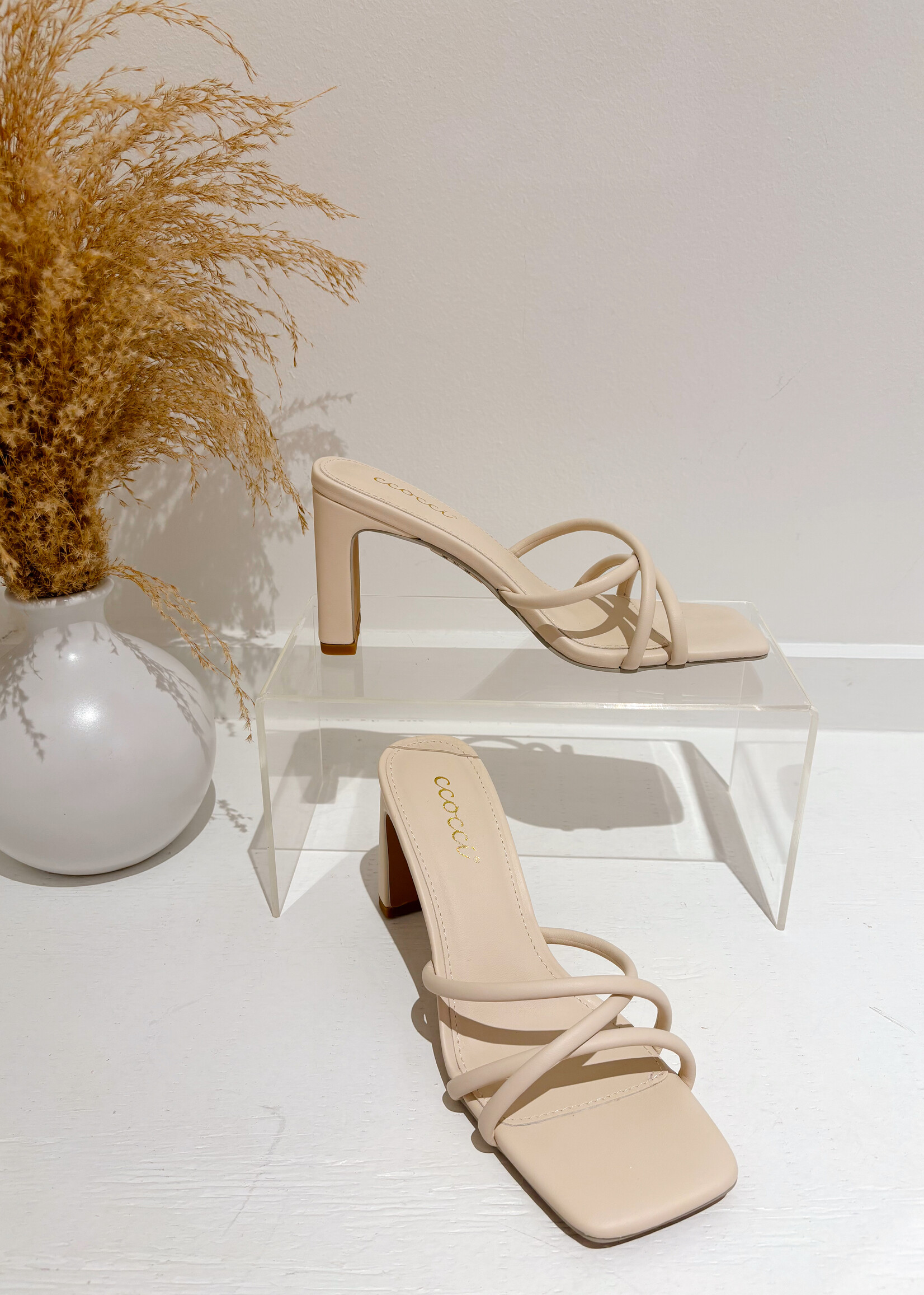 Jenna Strappy Heels