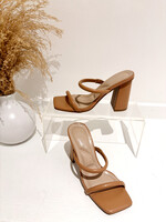 Chicago Double Strap Block Heels