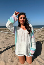 Suzu Stripe Knit Hoodie - Women's Clothing | The Pink Turtle