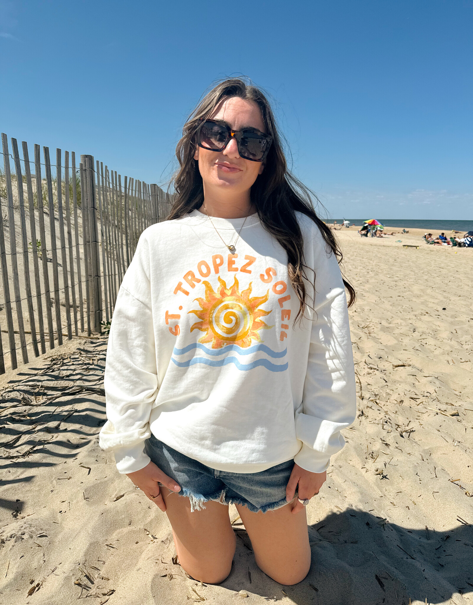 Sweat shirt soleil sale