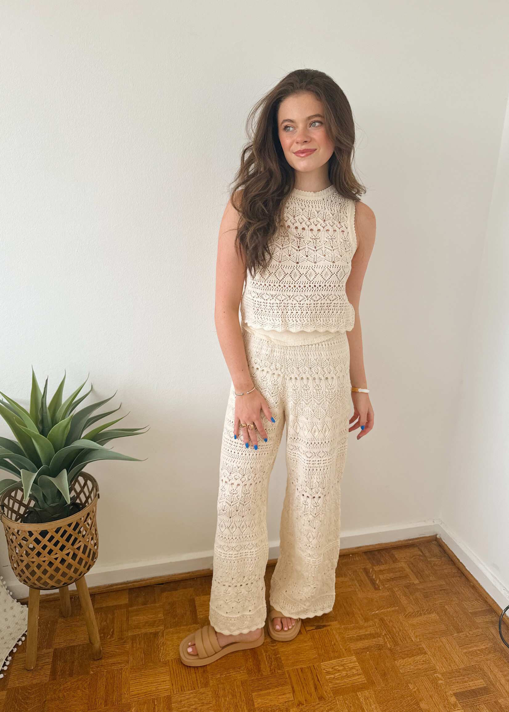 Gayle Crochet Pants