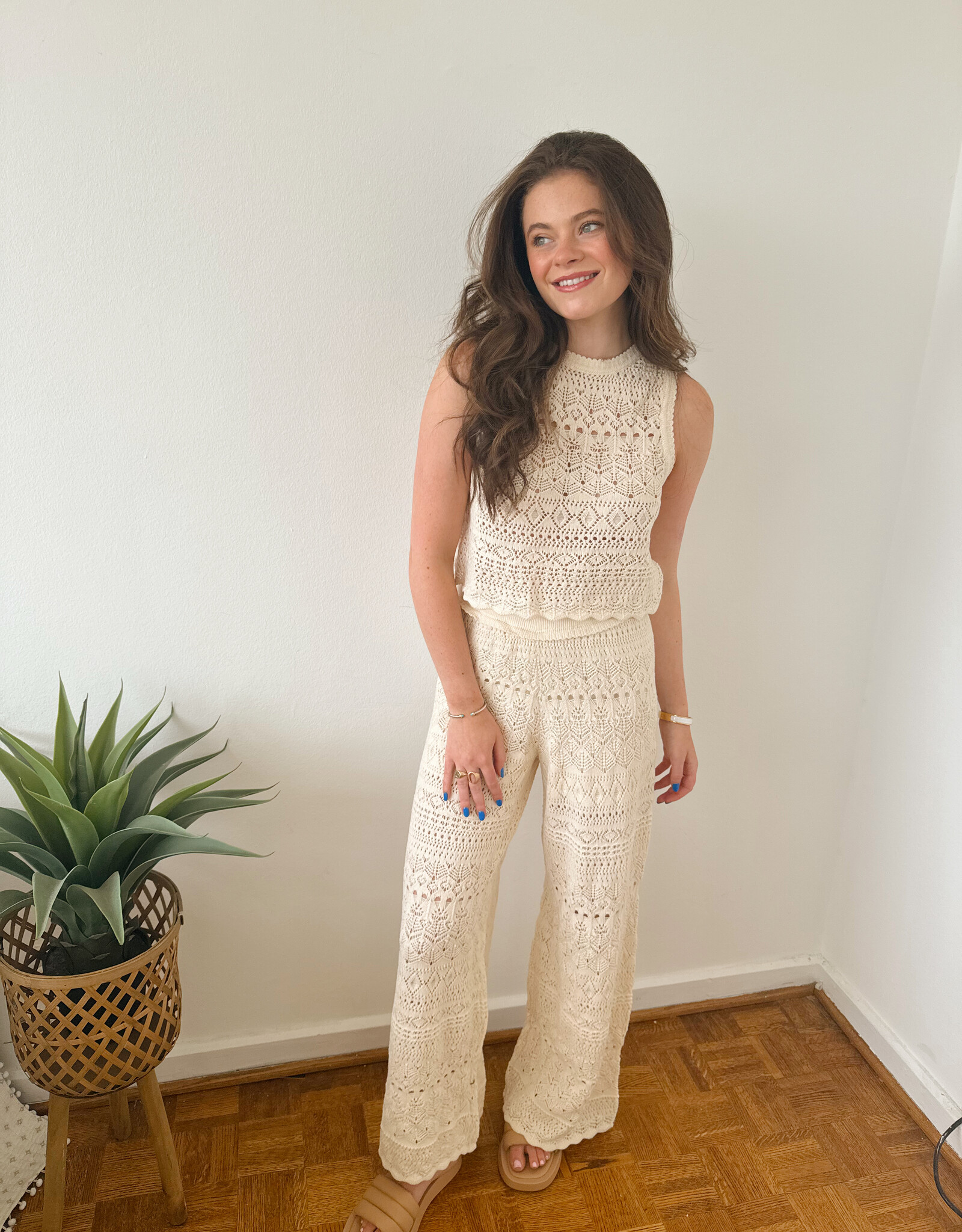 Gayle Crochet Pants