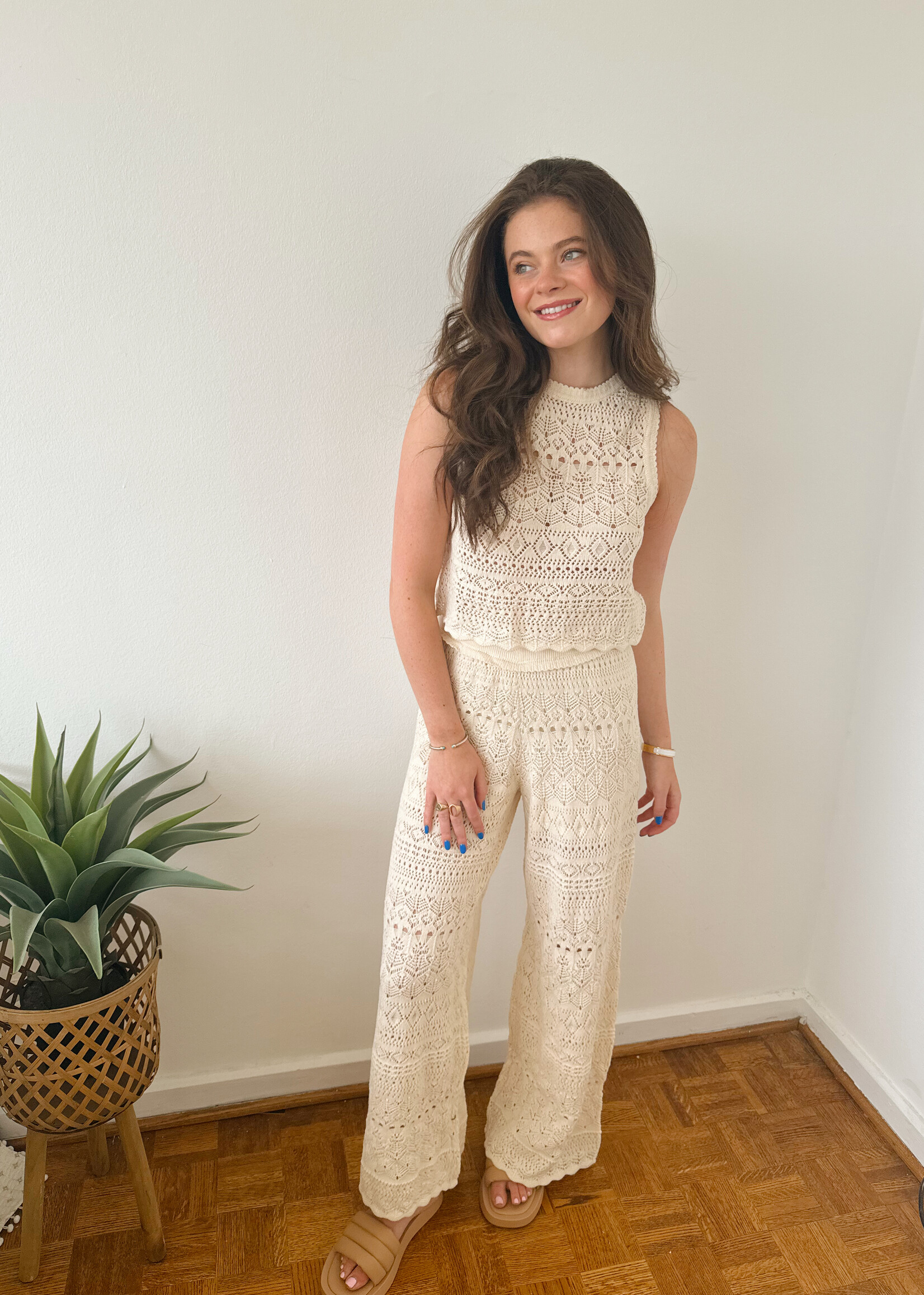 Gayle Crochet Pants
