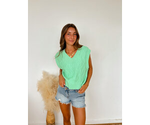 GUCCI old style summer knit サマーニット　Sサイズ Gucci Sleeveless Cable Knit Sweater - Women's Clothing | The Pink