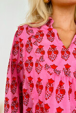 Emmitt Long Sleeve Print Top