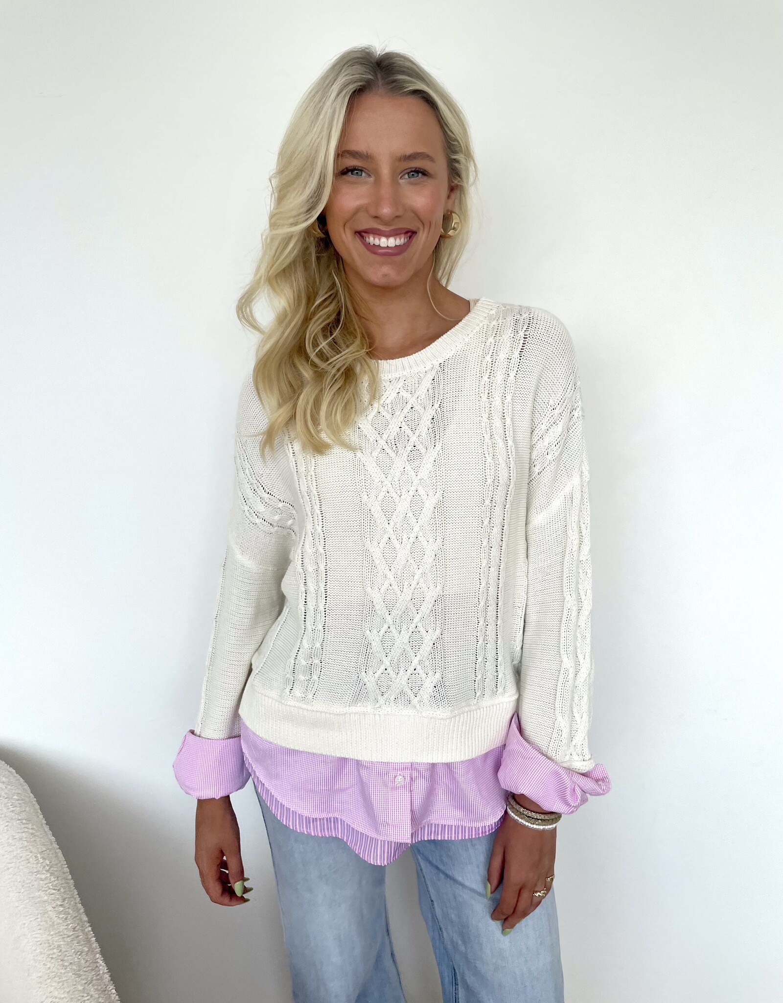 raelinn crochet detail top