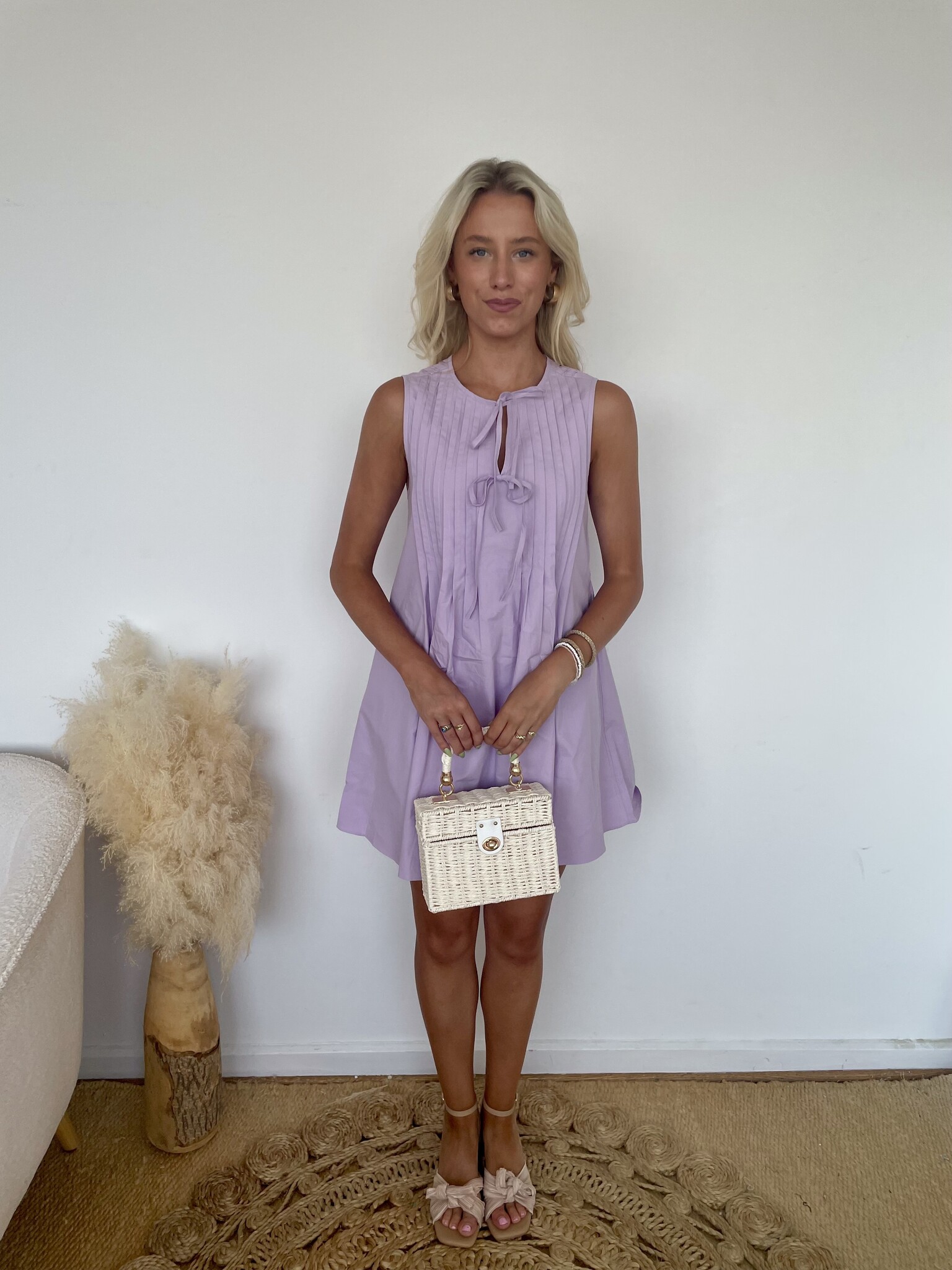 Jonas Pintuck Mini Dress - Women's Clothing | The Pink Turtle