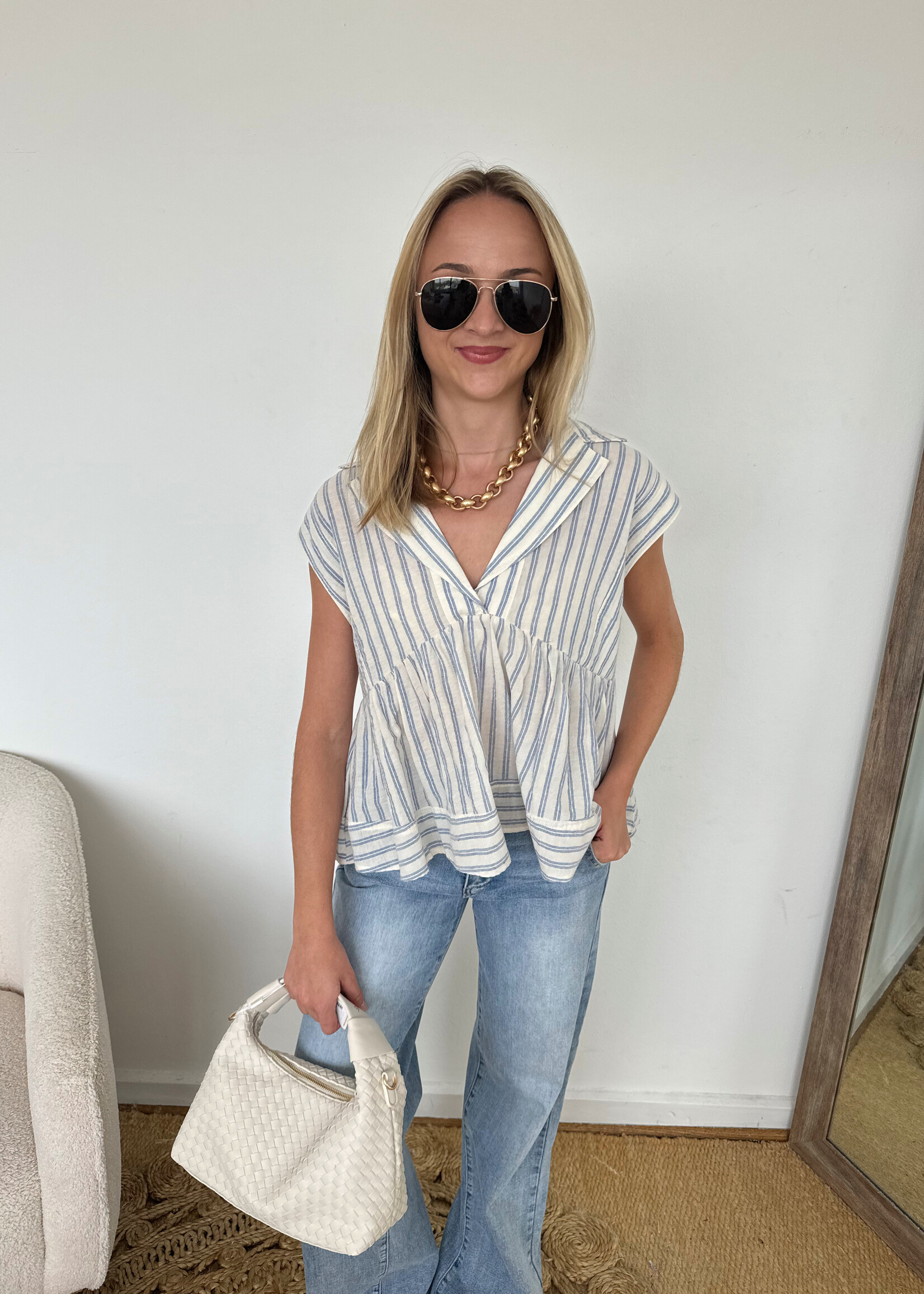Lara Short Sleeve Blouse