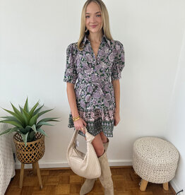 Finley Front Wrap Mini Dress