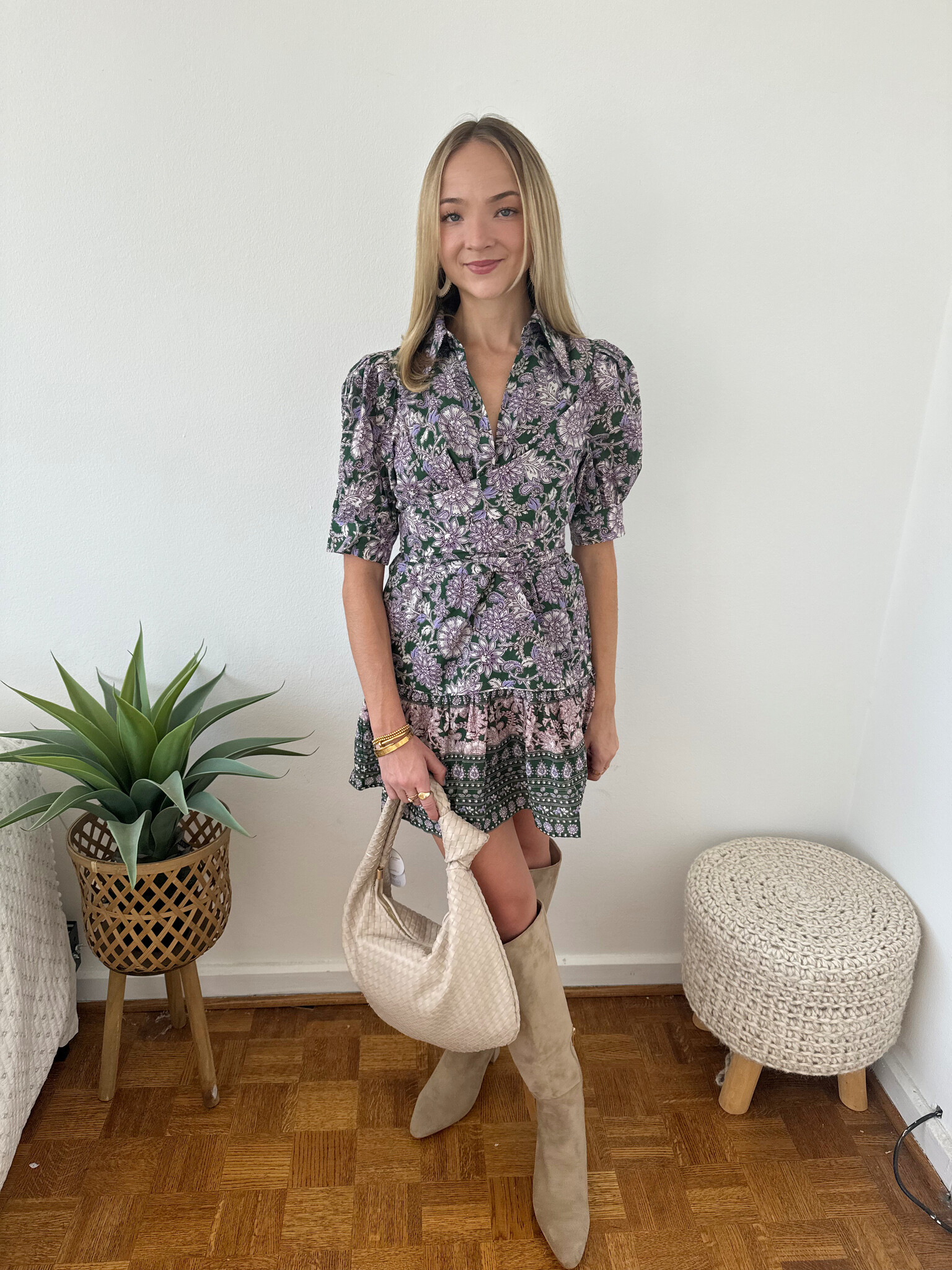 Finley Surplice Print Top Finley Surplice Print Top