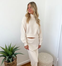 Free People Hailee Sweater Skirt Set