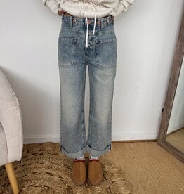 Free People Palmer Cuffed Jean