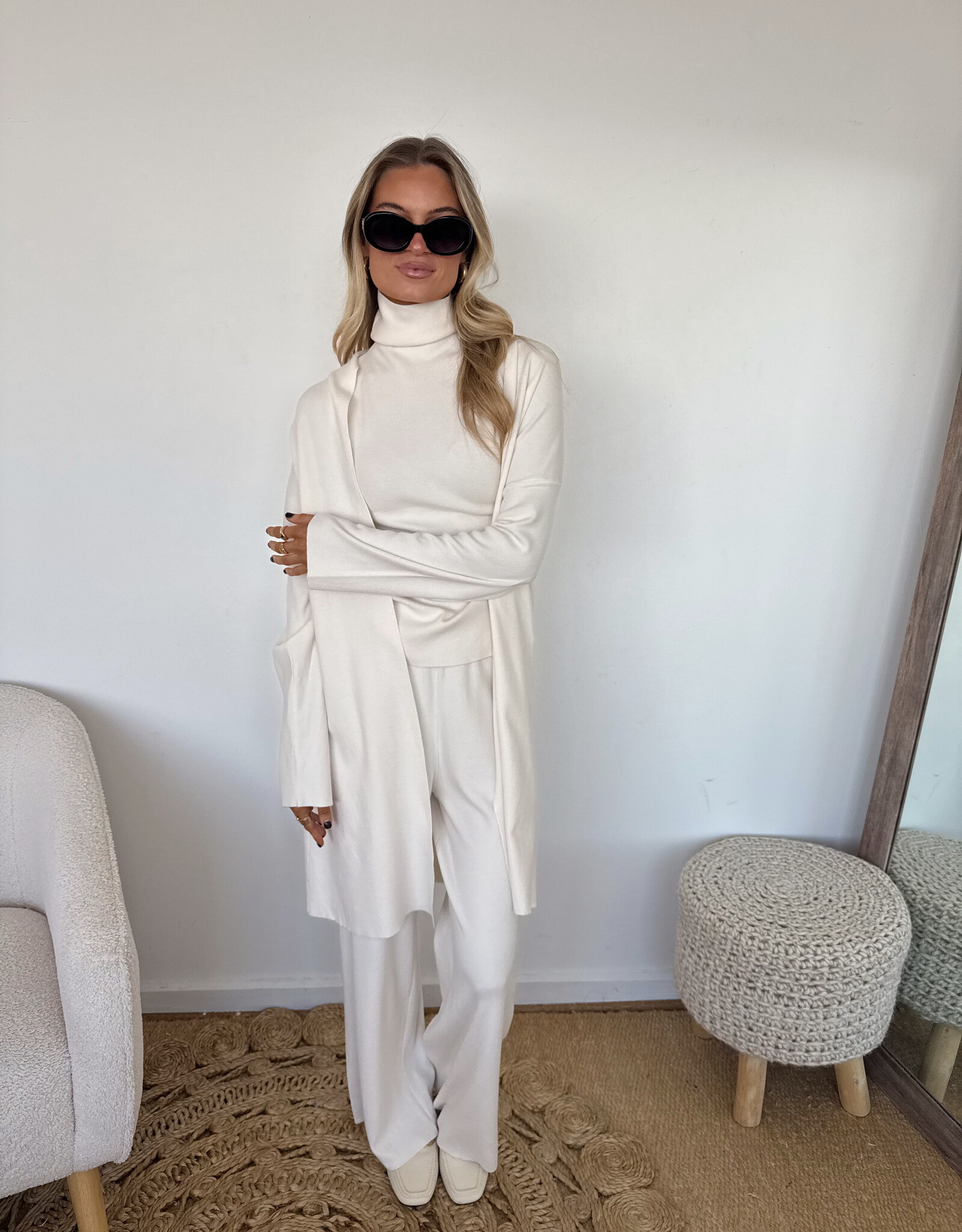 Lilah Open Knit Cardigan