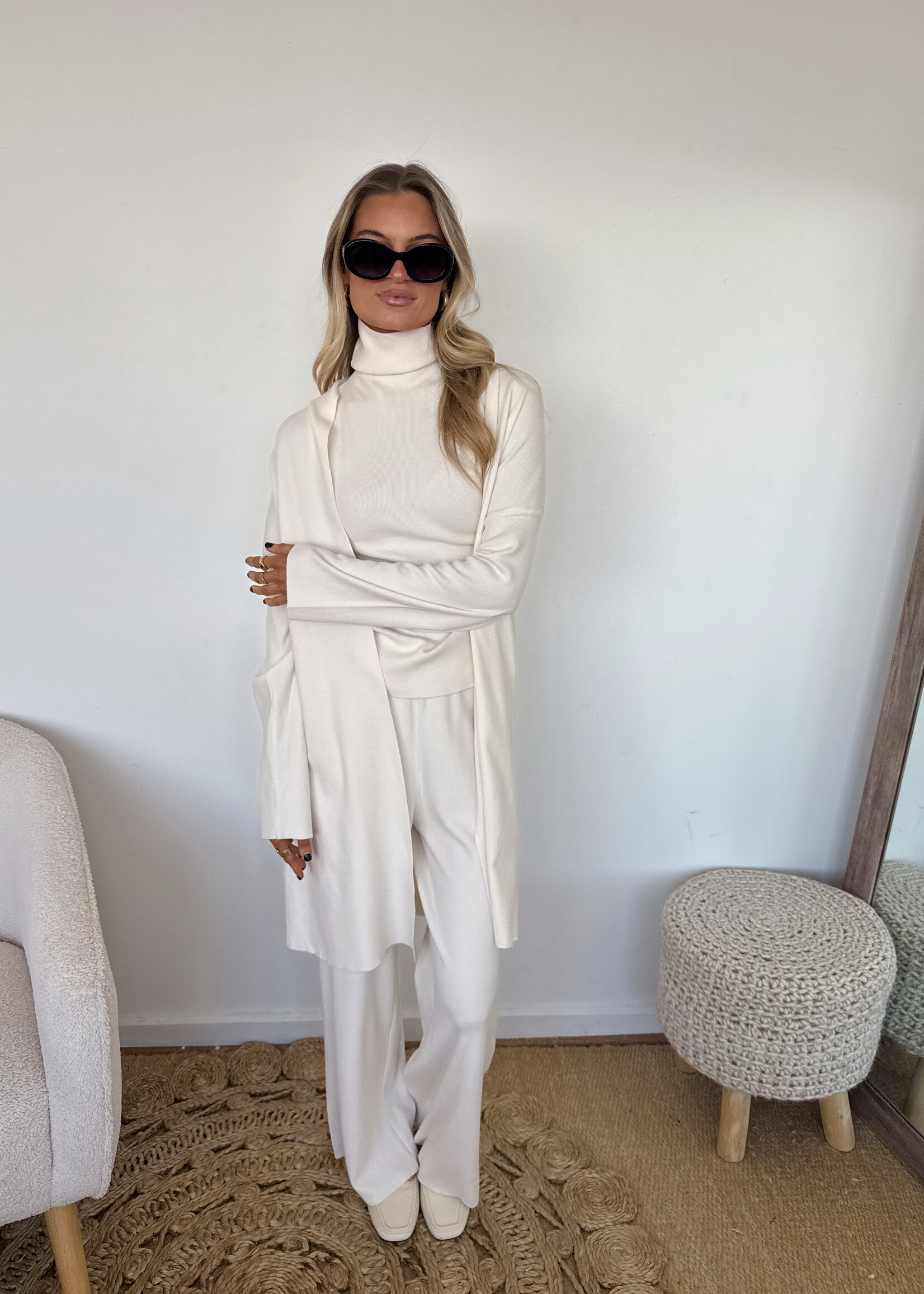 Lilah Open Knit Cardigan