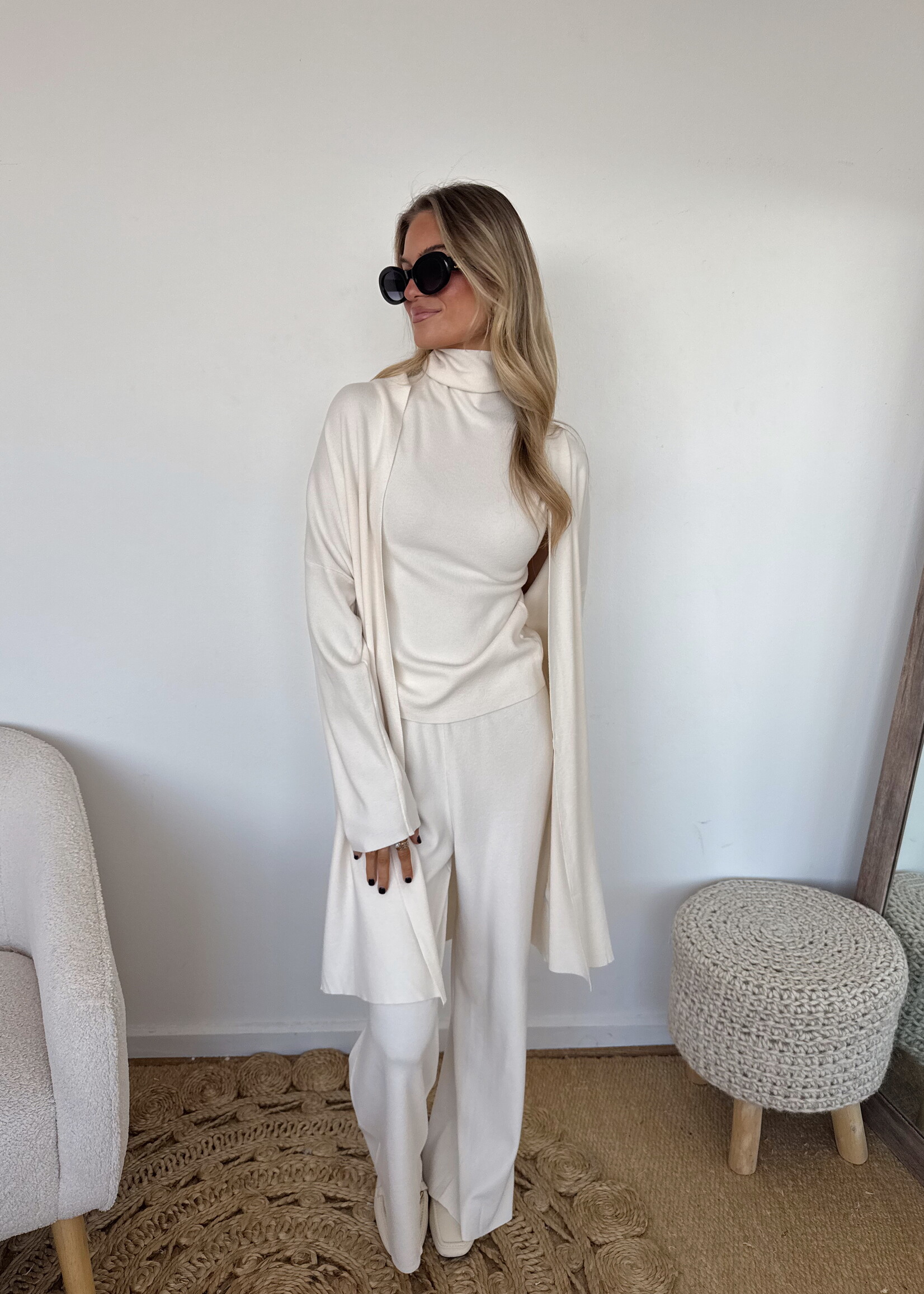 Lilah Open Knit Cardigan