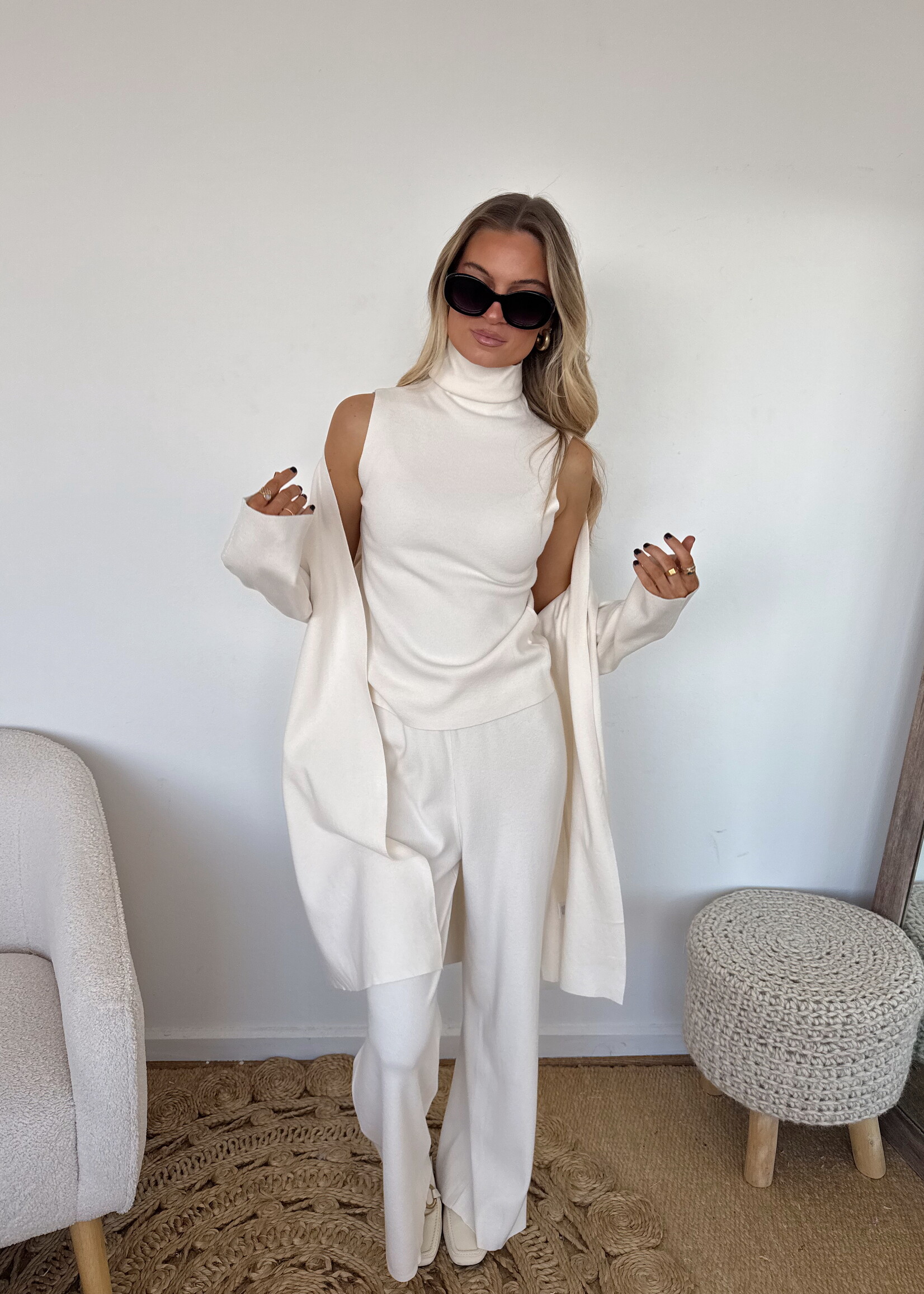 Lilah Open Knit Cardigan