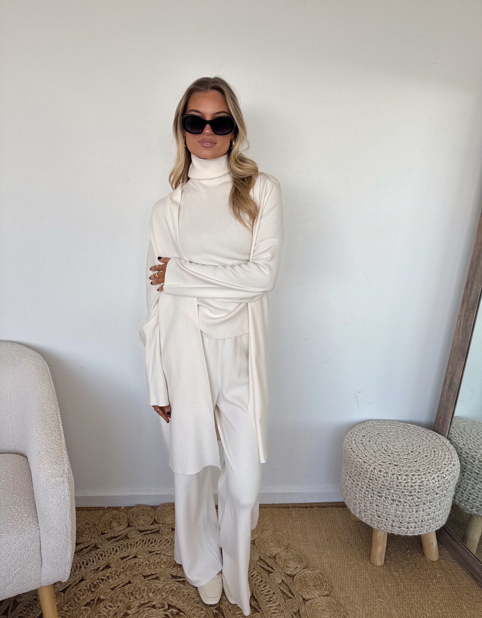 Lilah Open Knit Cardigan