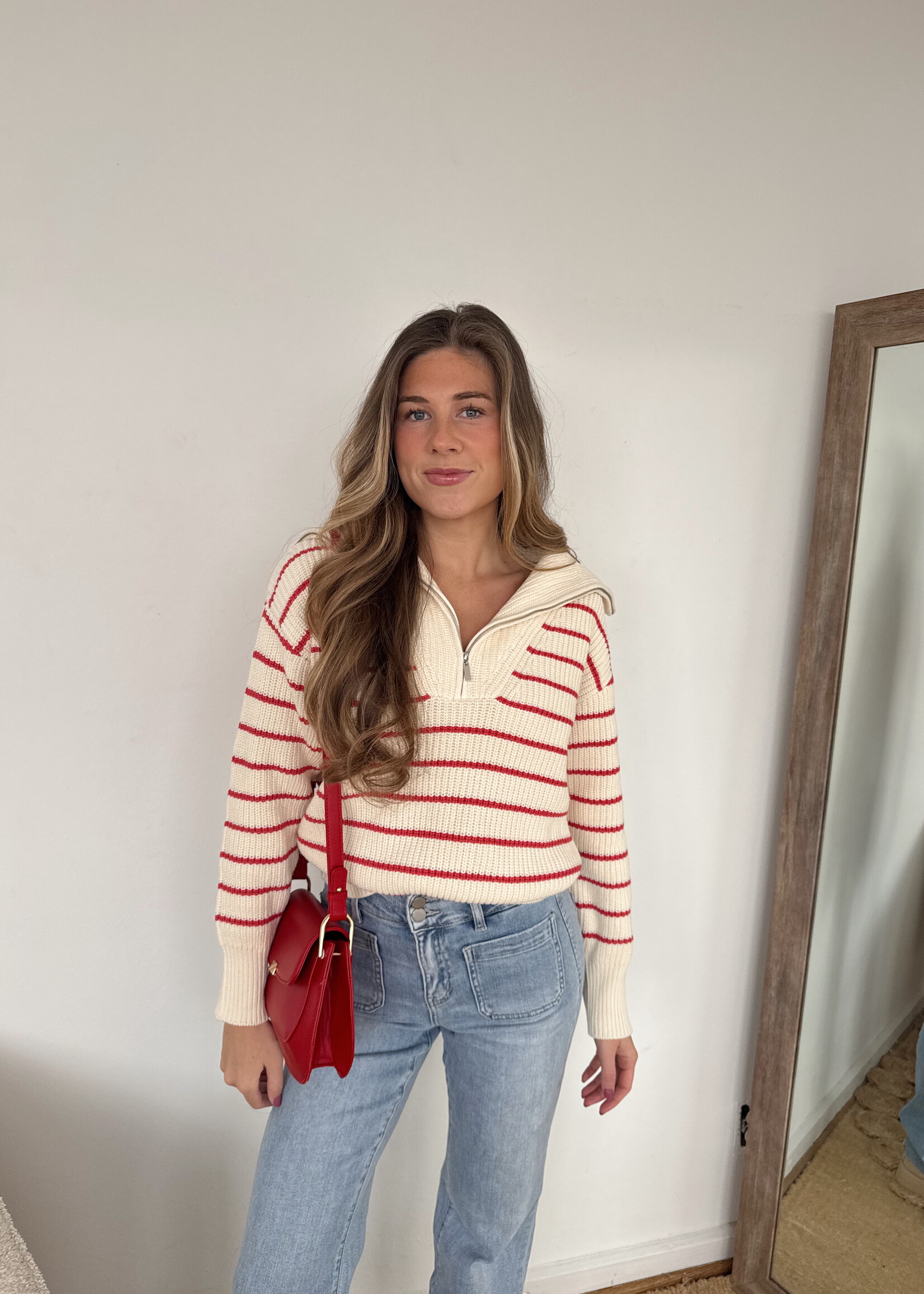 Z Supply Villa Half Zip Sweater