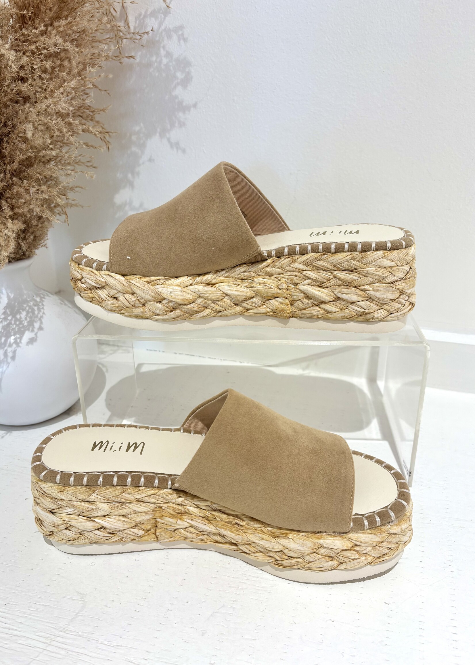 Pablos Open Toe Platform Wedge Sandal