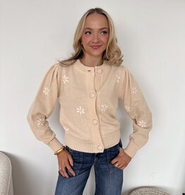 Lida Daisy Button Up Cardigan