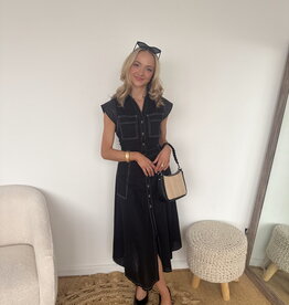 Harriana Linen Midi Dress