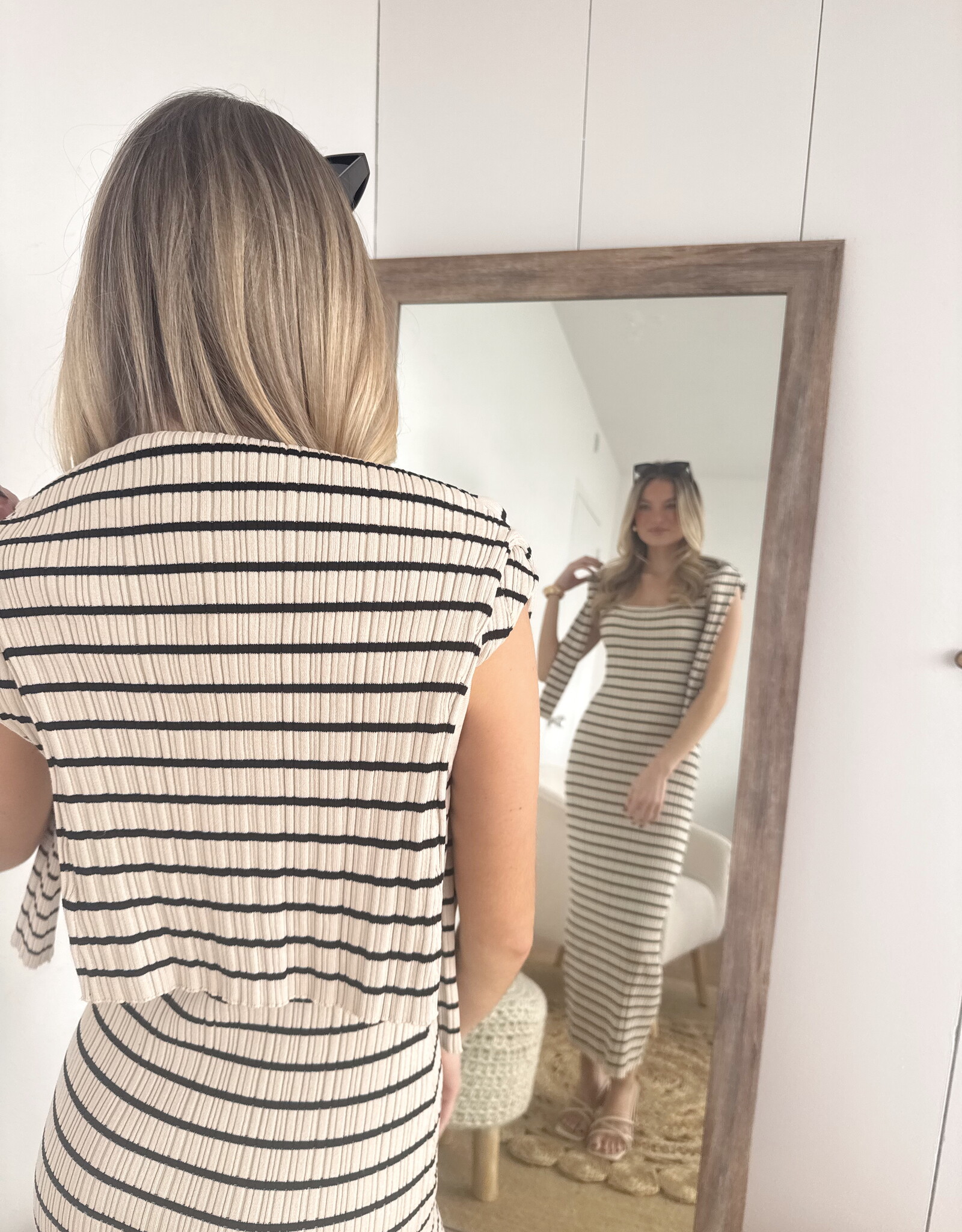 Z Supply Gisele Stripe Midi Dress - Women's Clothing | The