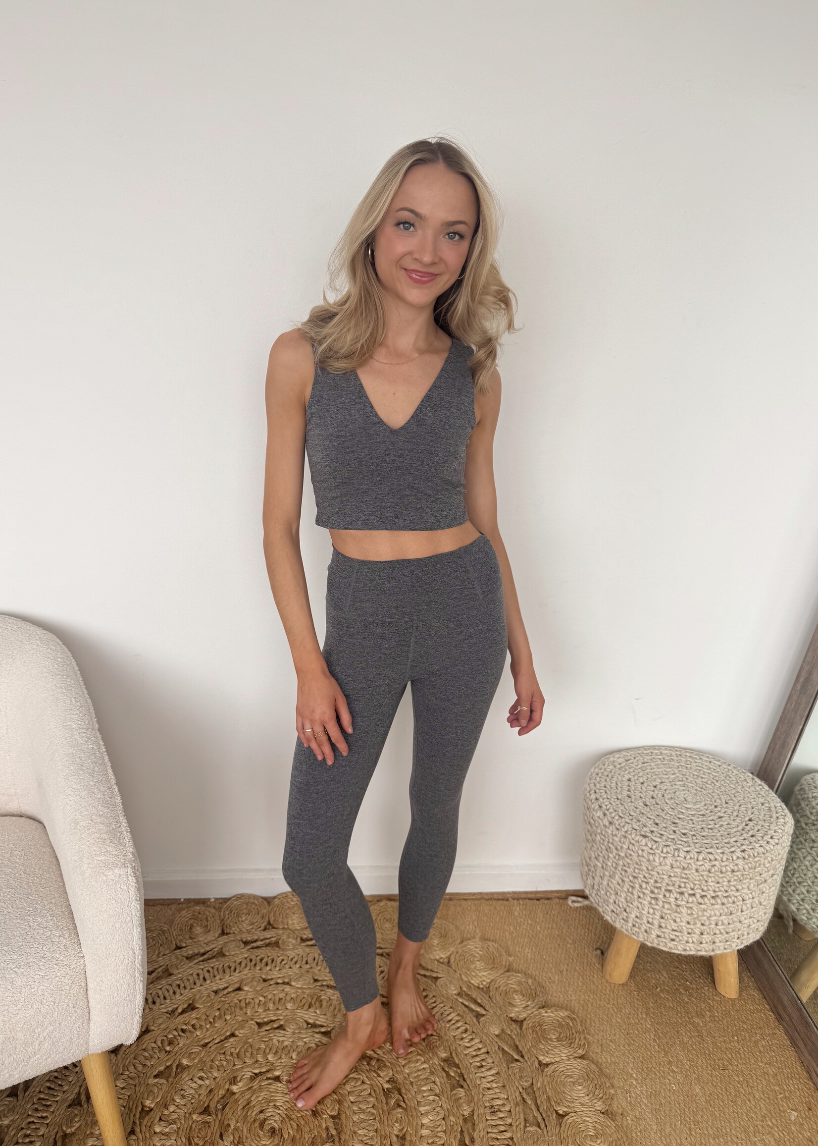 Free People Never Better Heather Crop