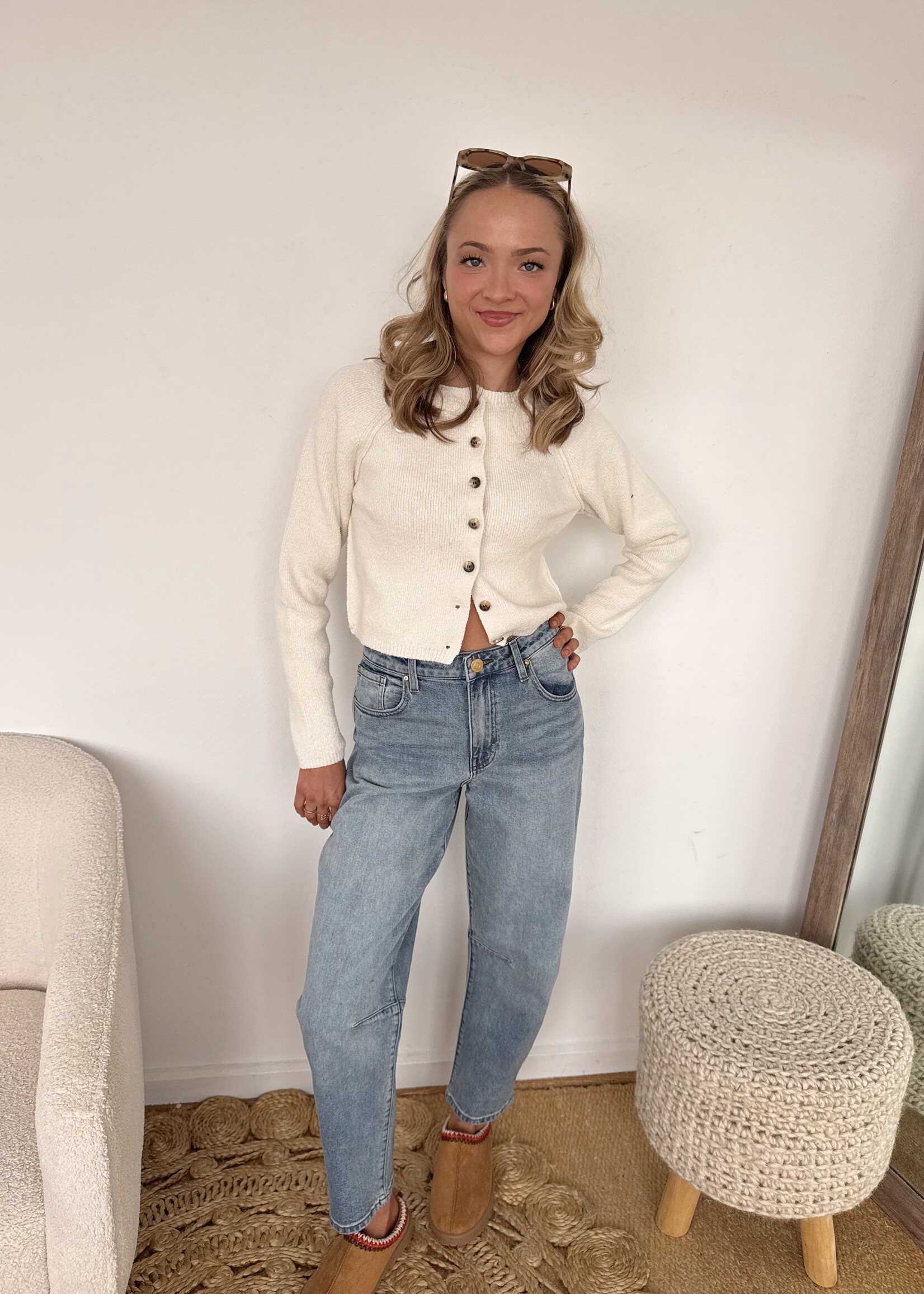 Ashley High Rise Slouchy Barrel