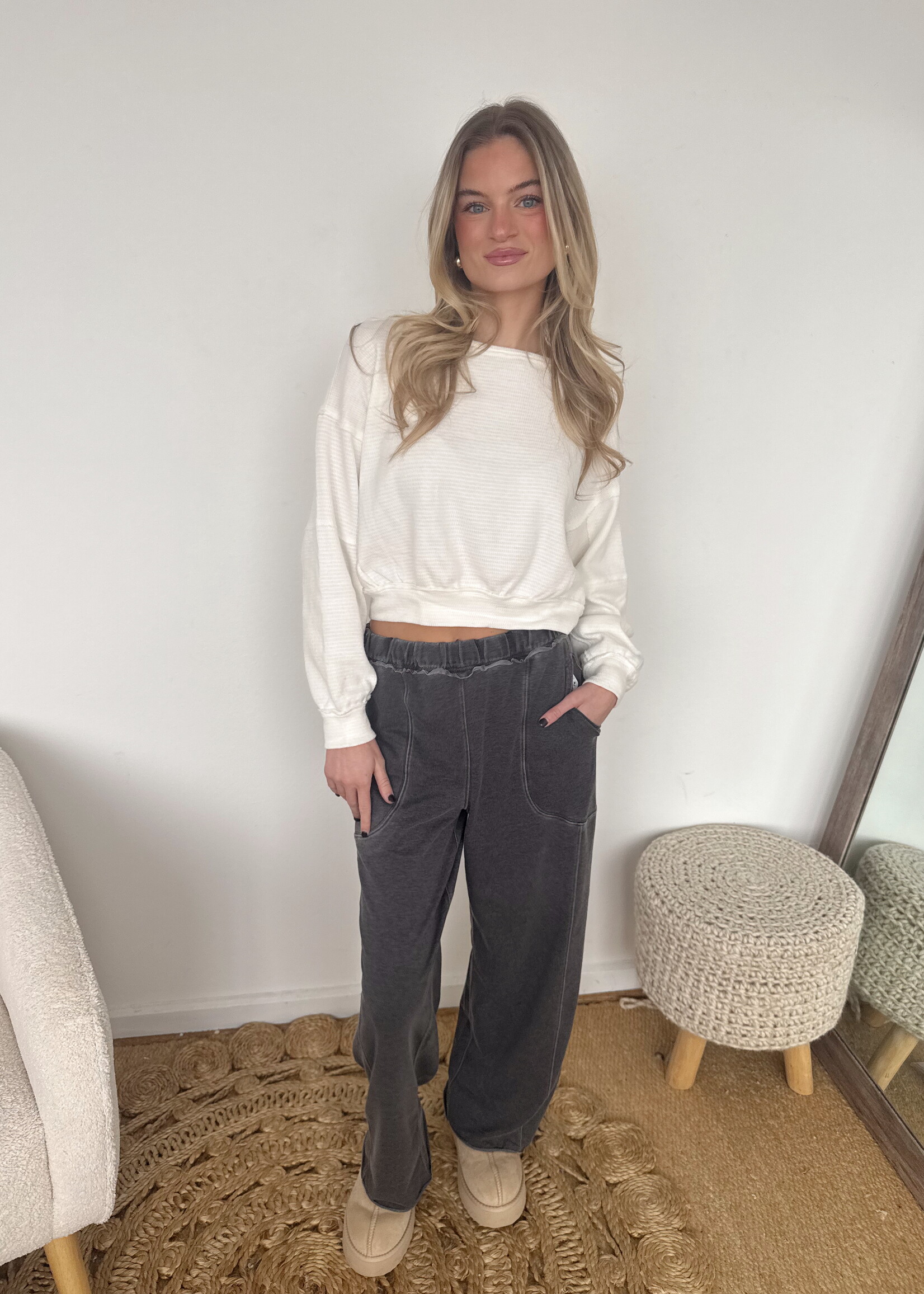 Free People Don't Wait Up Lounge Pant