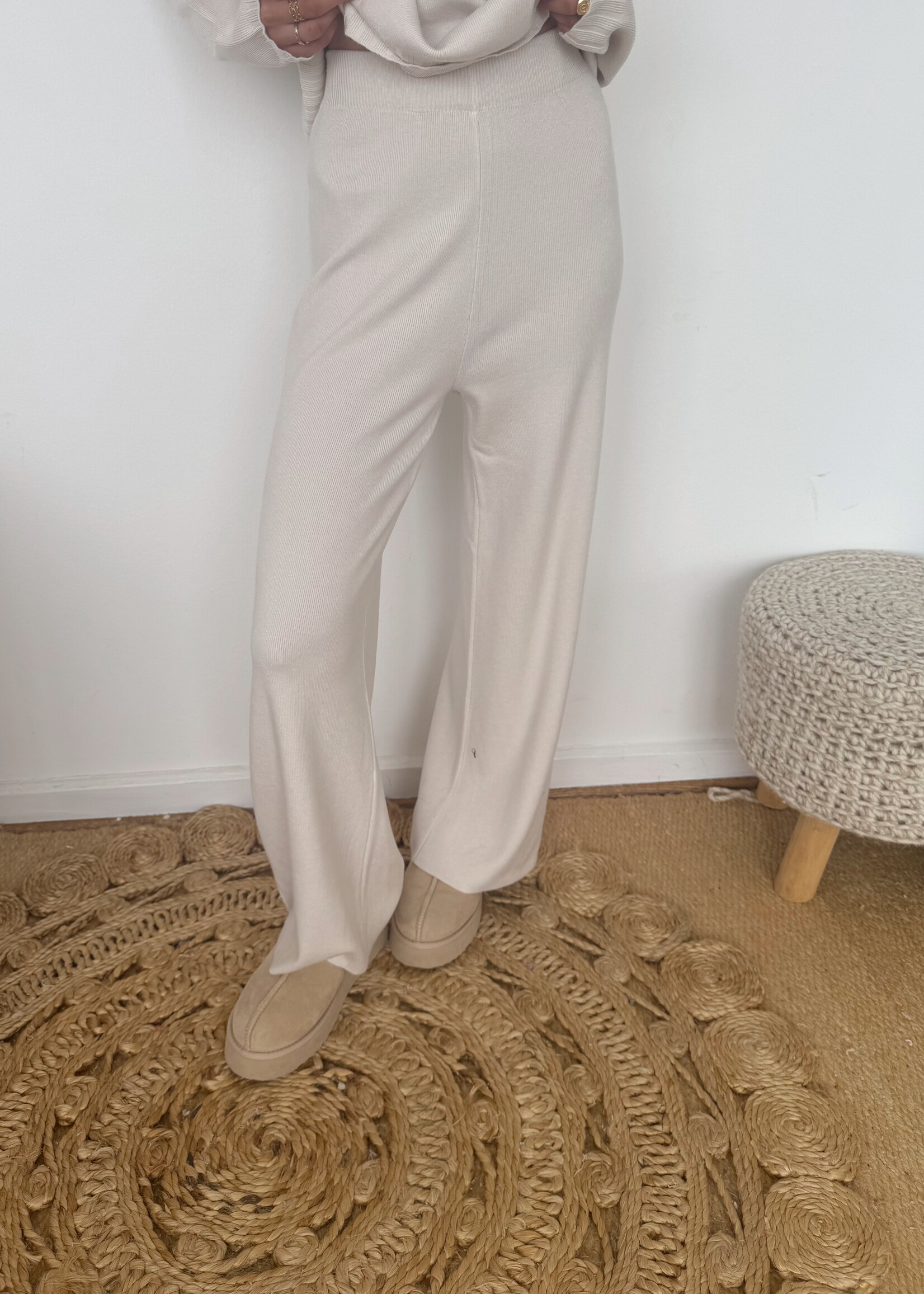 Maise Comfy Knit Wide Leg Pants