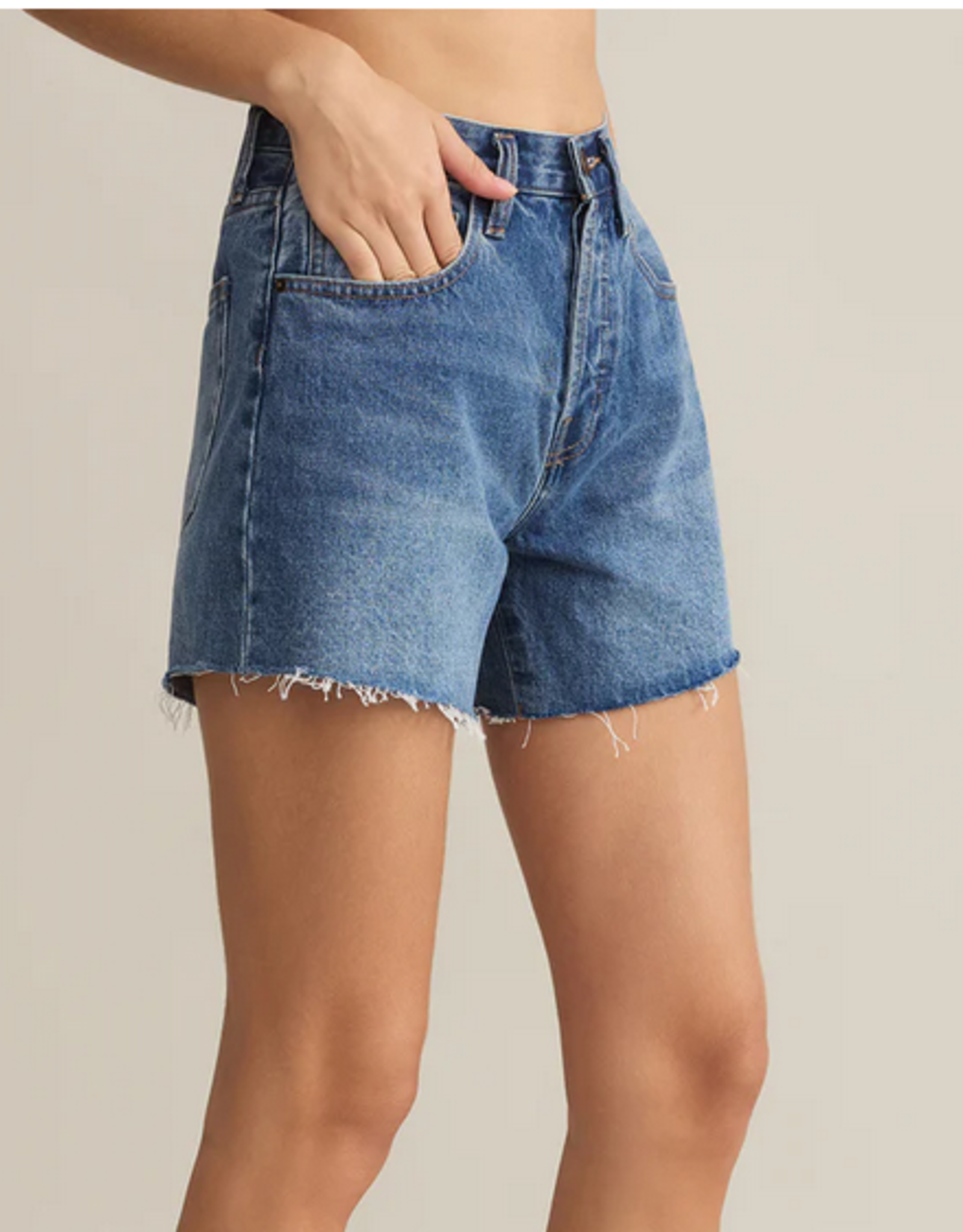 Z Supply Everyday Hi-Rise Denim Shorts
