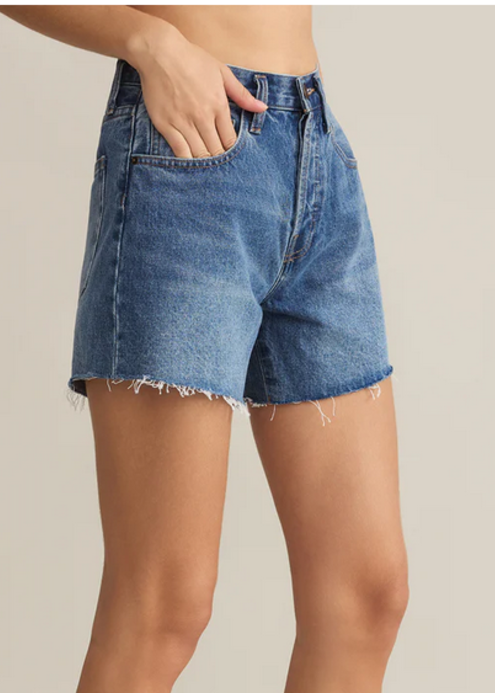 Z Supply Everyday Hi-Rise Denim Shorts