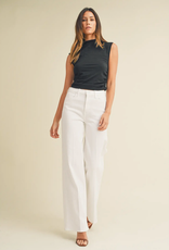 Abigale Mid Rise Wide Leg Jean