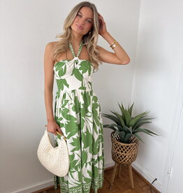 Charlotte Halter Neck Tiered Dress