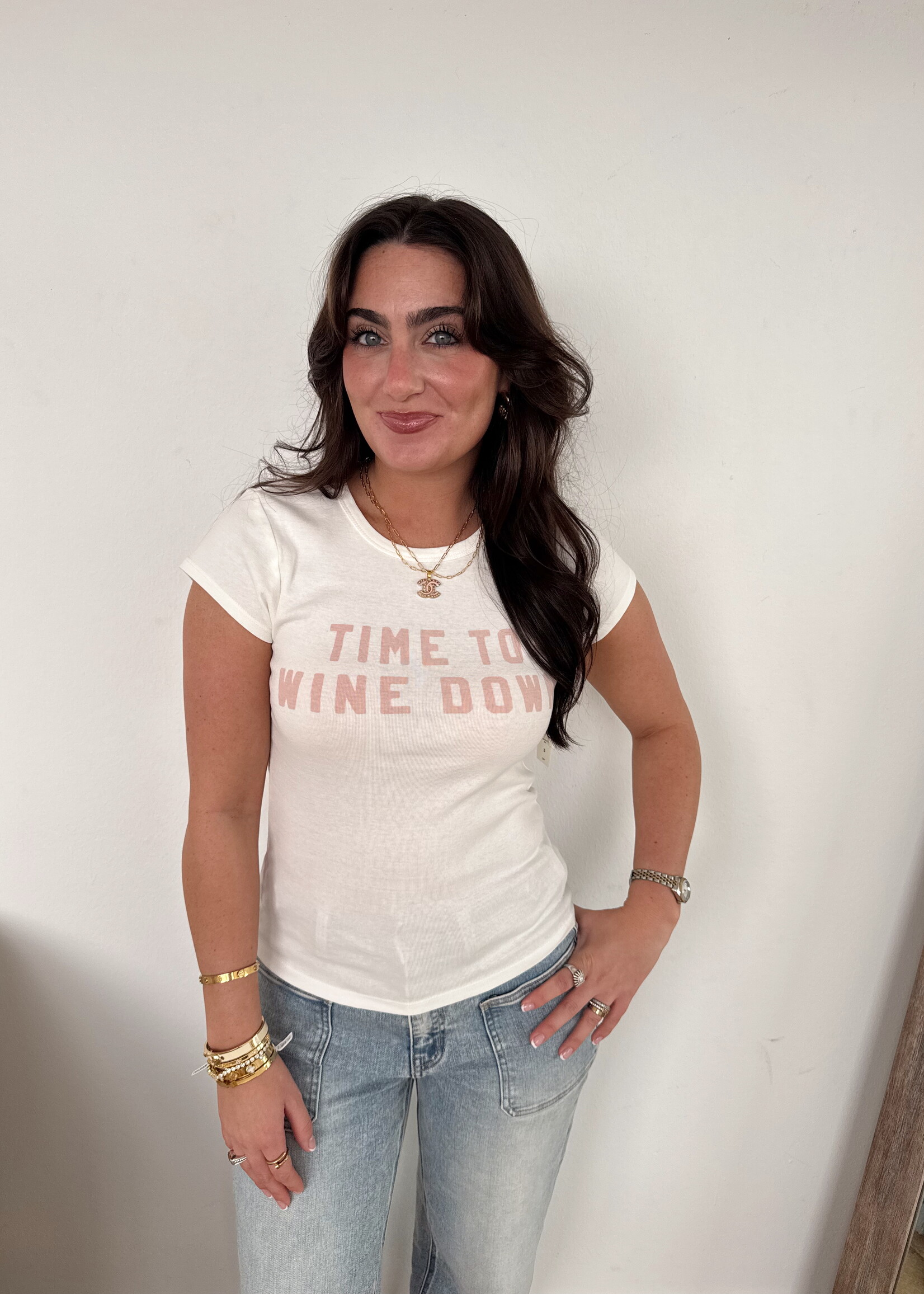Z Supply Wine Down Cheeky Tee