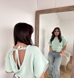 Hansen Knit Tie Back Top