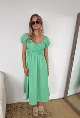 Emerson Puff Sleeve Midi Dress