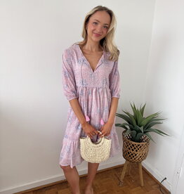 Calie Printed Mini Dress