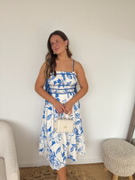 Cleopatra Poplin Midi Dress