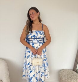 Cleopatra Poplin Midi Dress