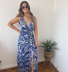 Adira V-Neck Tie Back Maxi