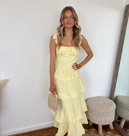 Carly Ruffle Tiered Maxi Dress