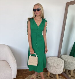 Alita Button Up Midi Dress