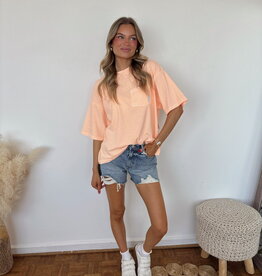 Free People Logo Tackle Tee