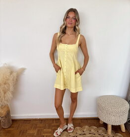 Free People Astrid Oxford Mini Dress
